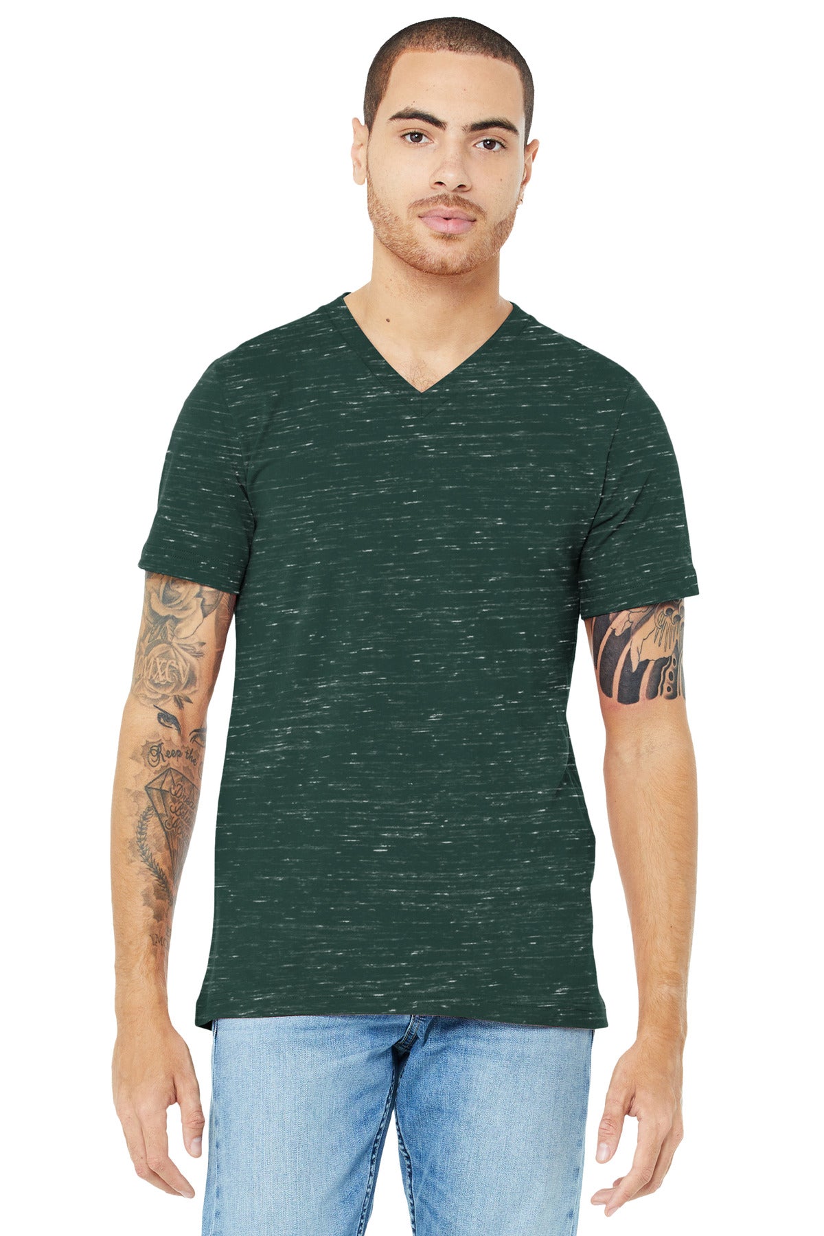 BELLA+CANVAS Unisex Jersey Short Sleeve V-Neck Tee BC3005