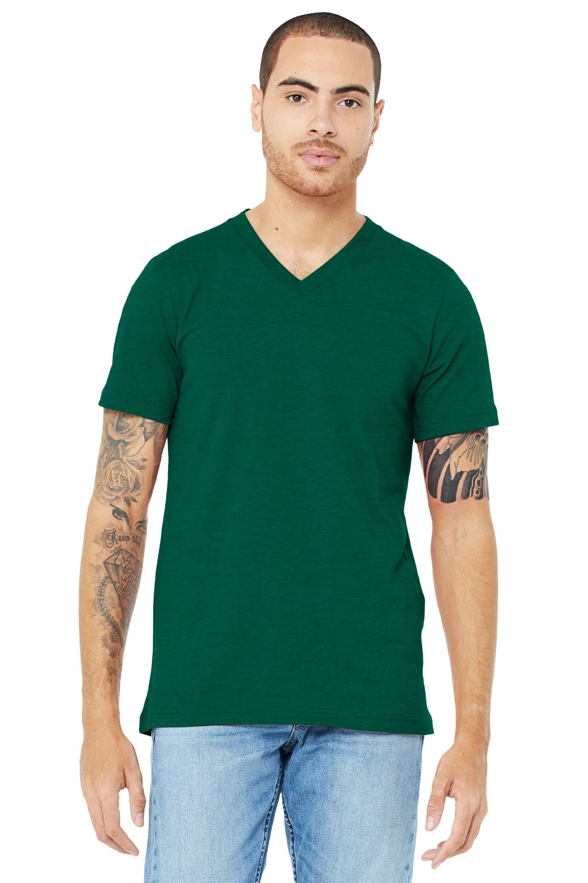 BELLA+CANVAS Unisex Jersey Short Sleeve V-Neck Tee BC3005