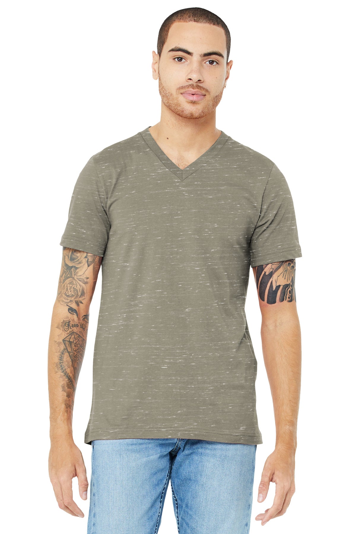 BELLA+CANVAS Unisex Jersey Short Sleeve V-Neck Tee BC3005