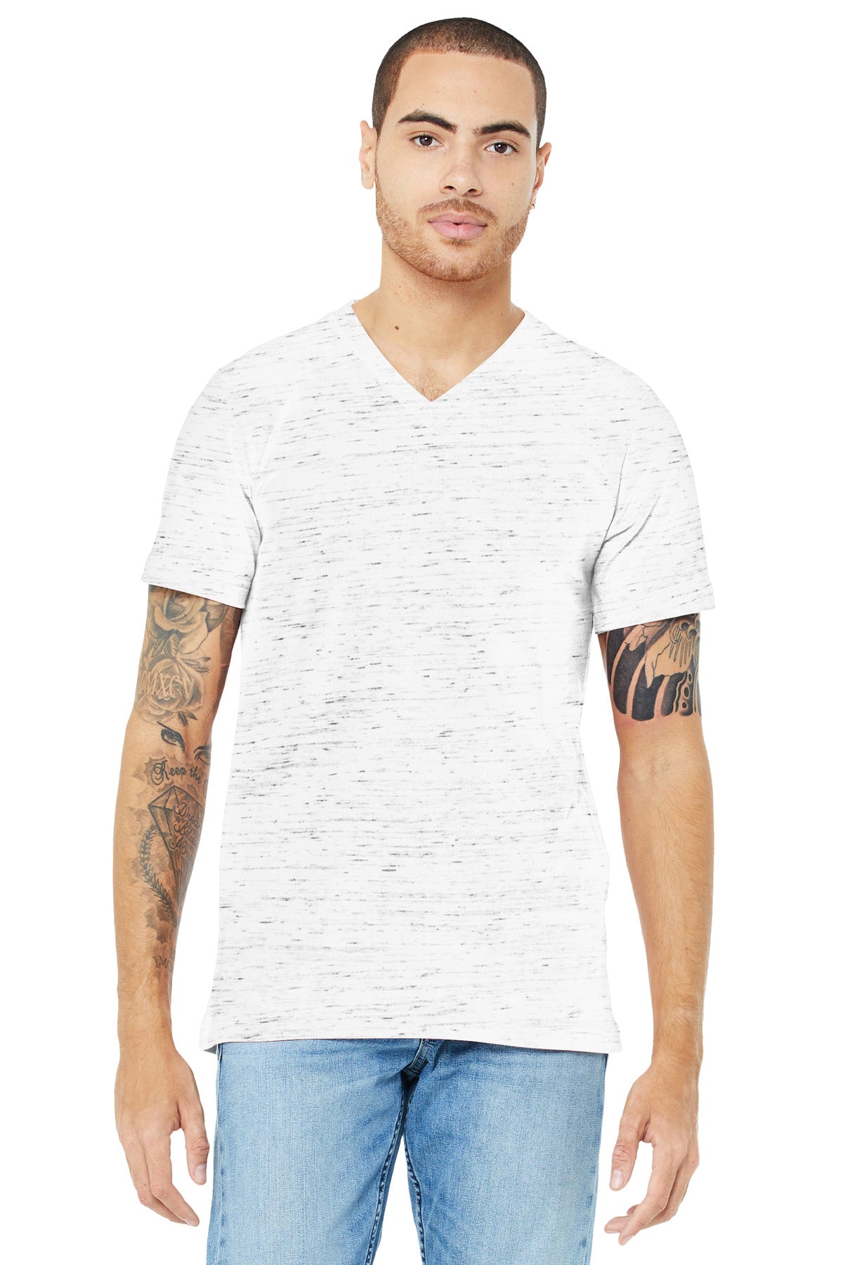 BELLA+CANVAS Unisex Jersey Short Sleeve V-Neck Tee BC3005