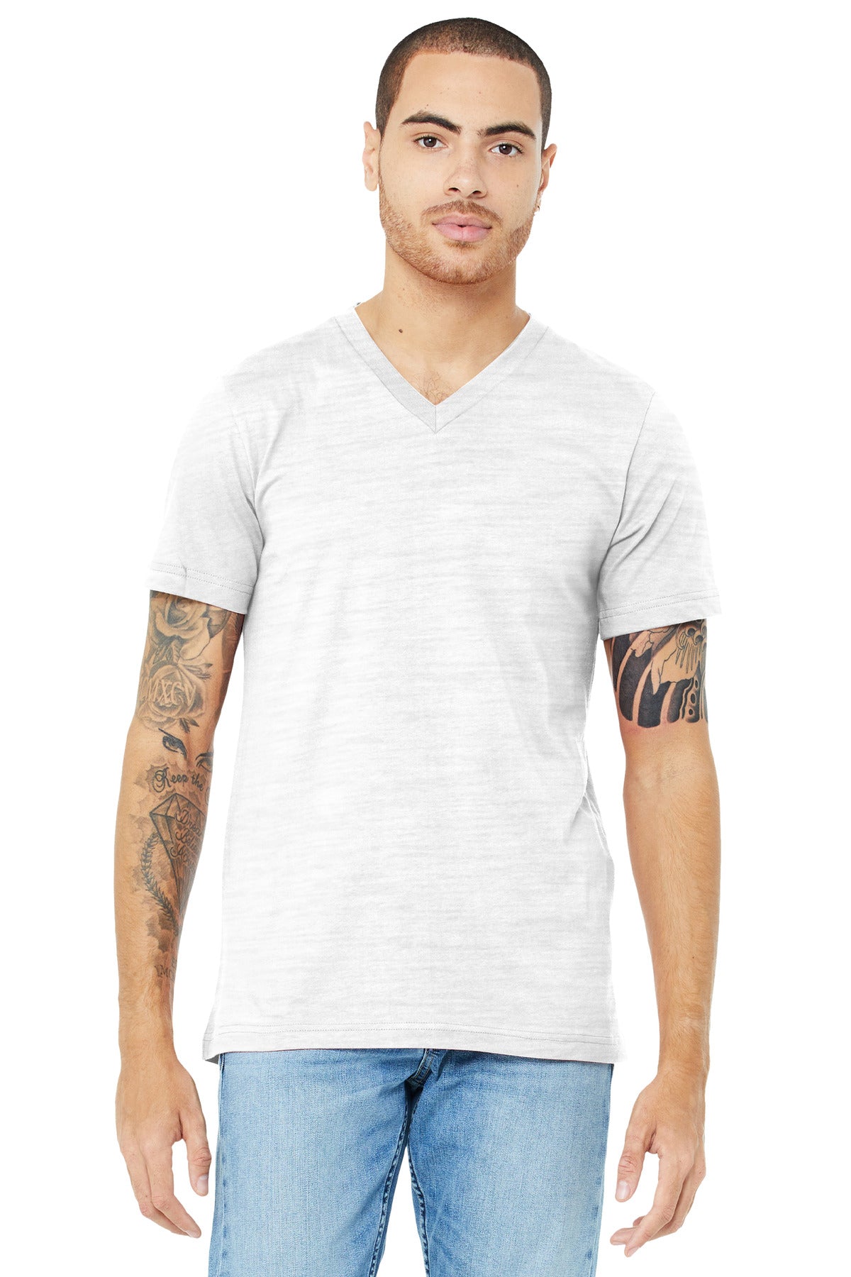 BELLA+CANVAS Unisex Jersey Short Sleeve V-Neck Tee BC3005