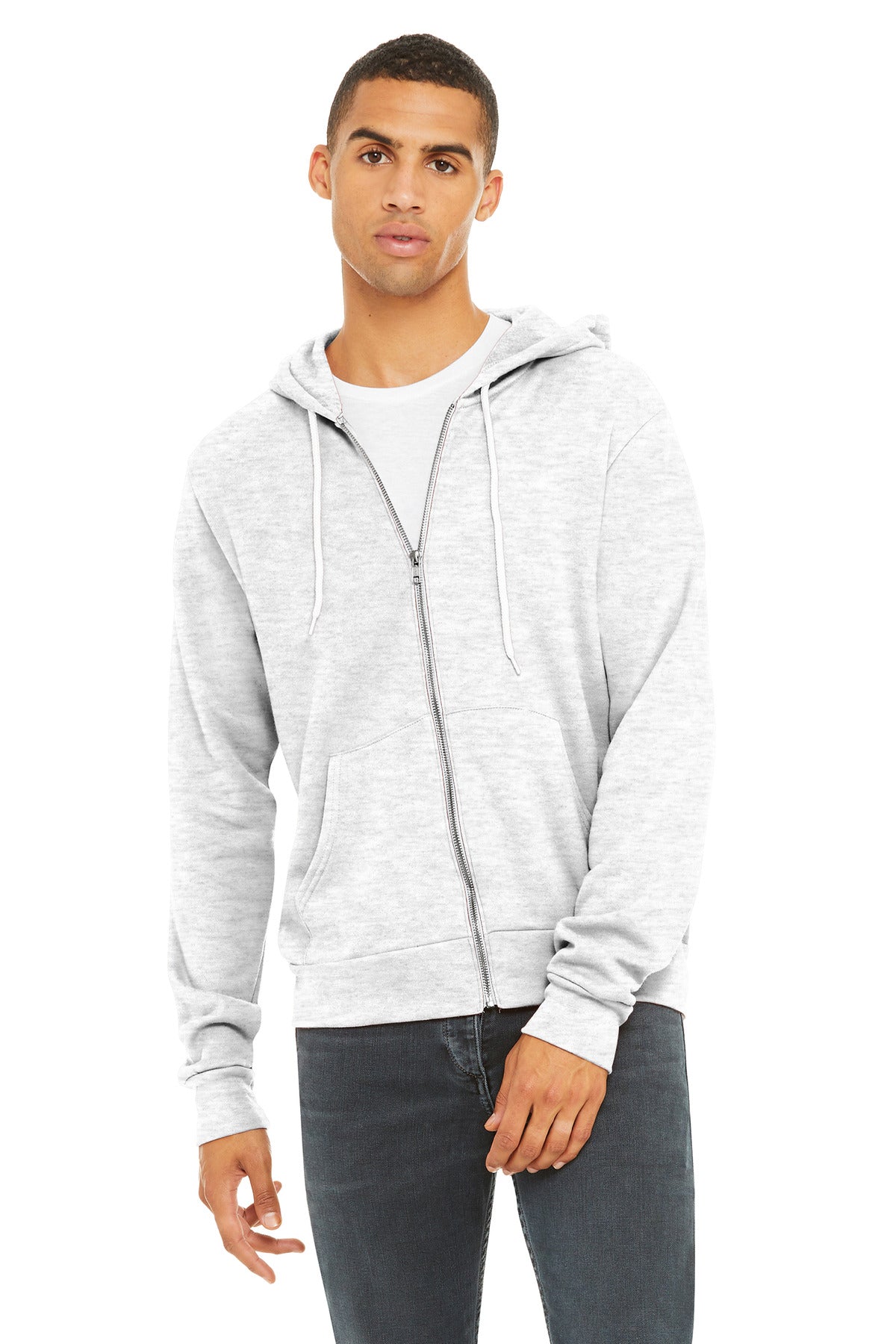 BELLA+CANVAS Unisex Sponge Fleece Full-Zip Hoodie BC3739