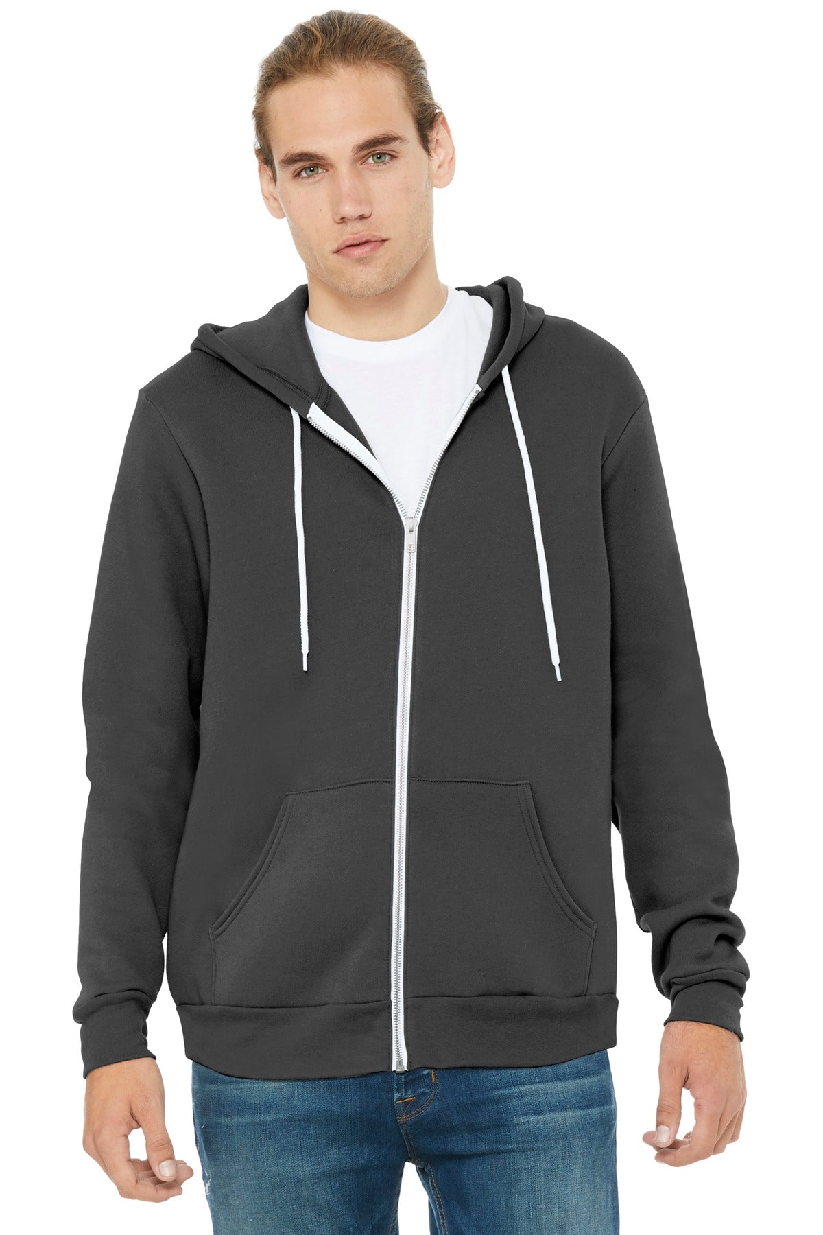 BELLA+CANVAS Unisex Sponge Fleece Full-Zip Hoodie BC3739