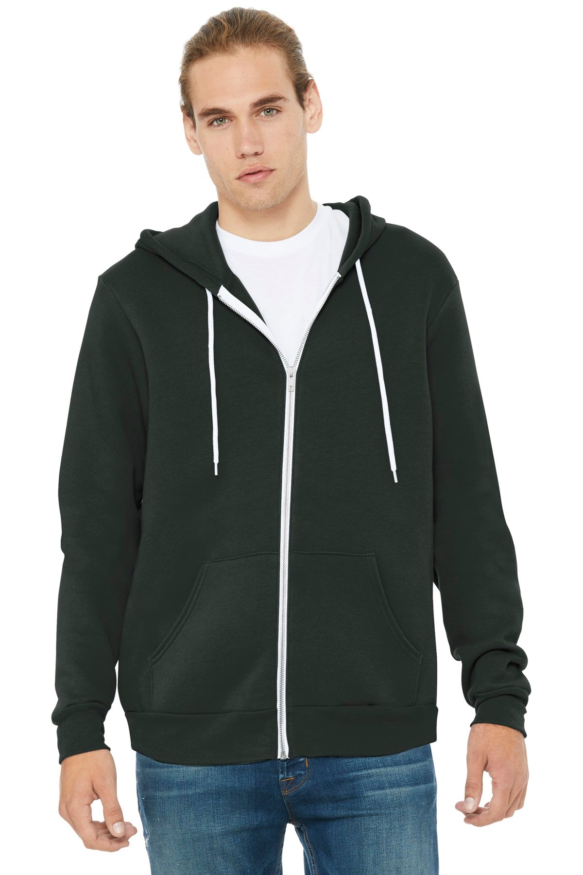 BELLA+CANVAS Unisex Sponge Fleece Full-Zip Hoodie BC3739