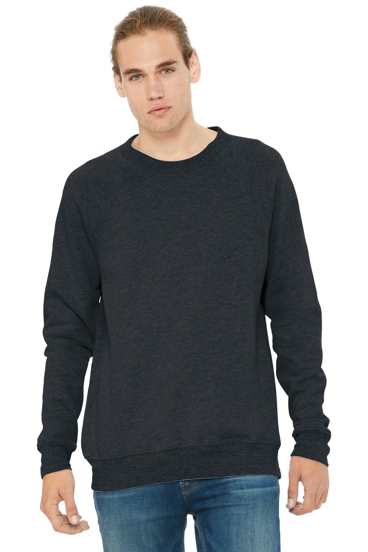 BELLA+CANVAS Unisex Sponge Fleece Raglan Sweatshirt BC3901