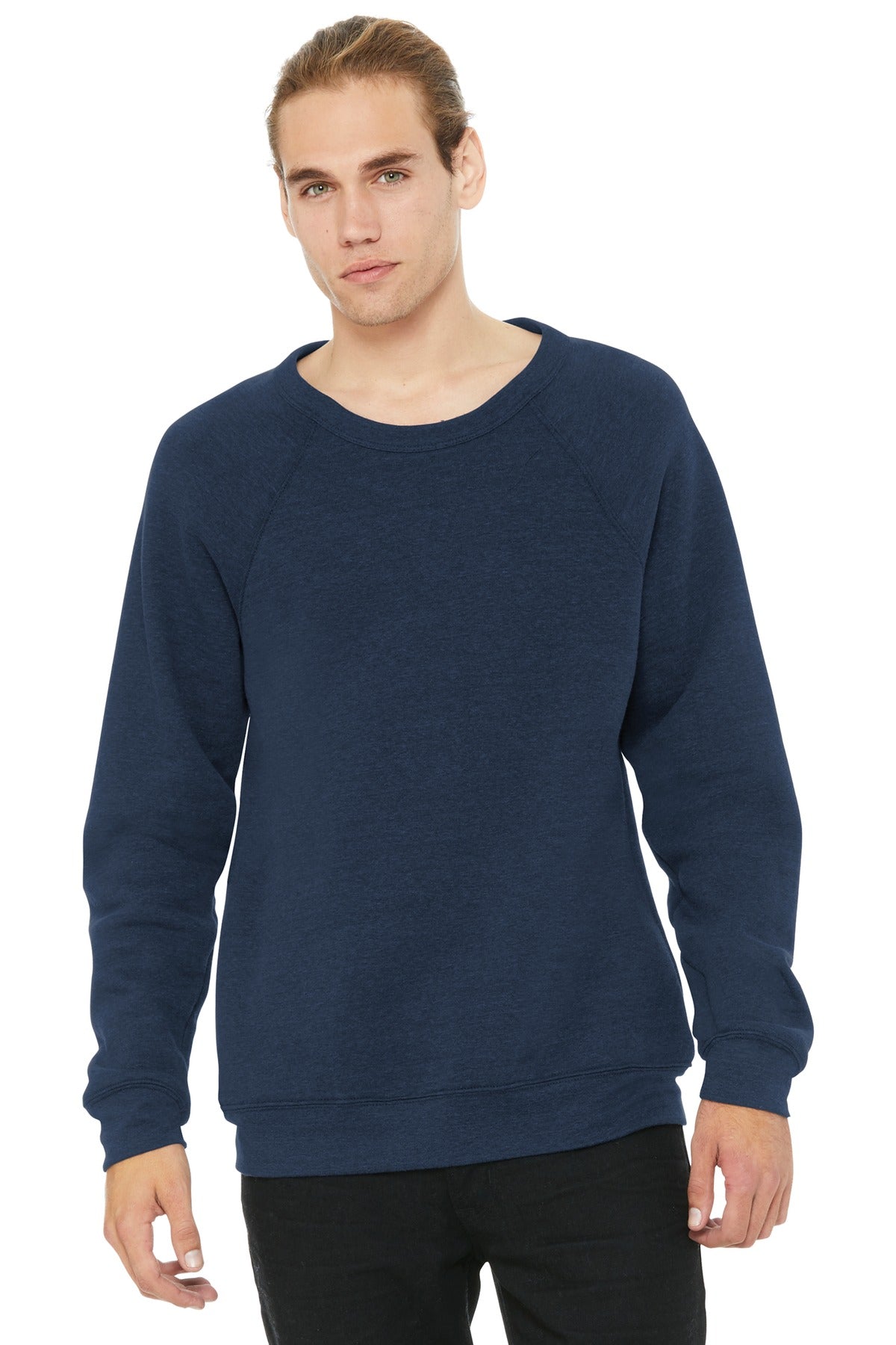 BELLA+CANVAS Unisex Sponge Fleece Raglan Sweatshirt BC3901