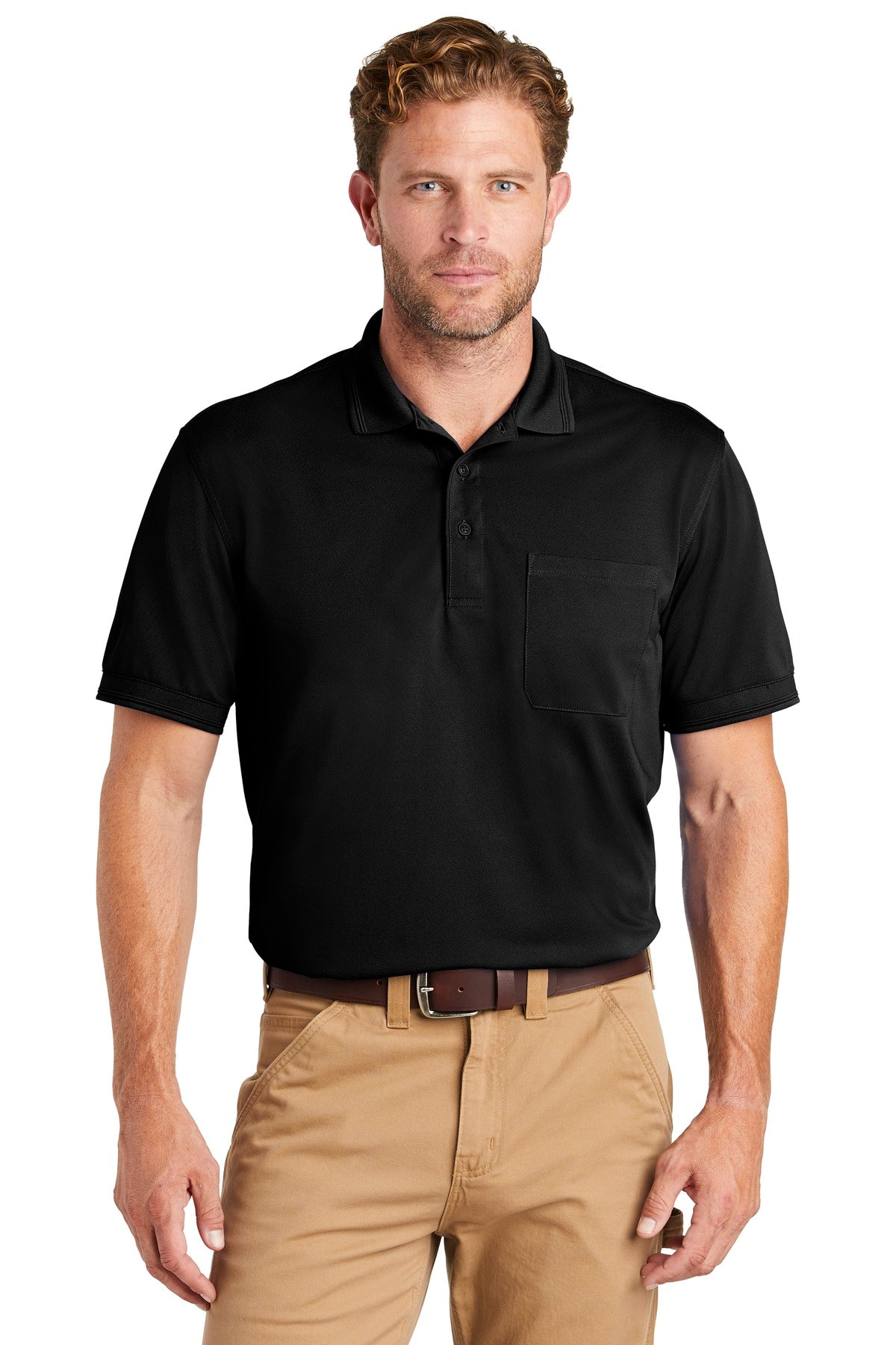 CornerStone Industrial Snag-Proof Pique Pocket Polo CS4020P
