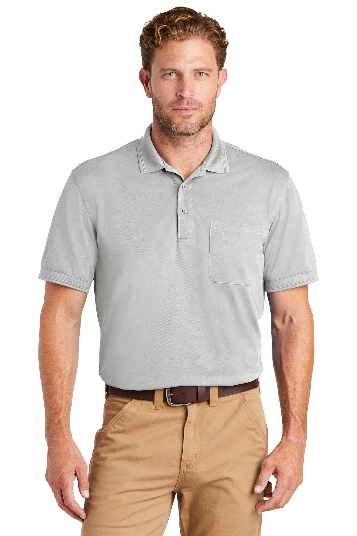 CornerStone Industrial Snag-Proof Pique Pocket Polo CS4020P