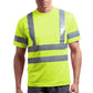 CornerStone ANSI 107 Class 3 Short Sleeve Snag-Resistant Reflective T-Shirt CS408