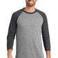 District  Perfect Tri 3/4-Sleeve Raglan. DM136