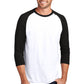District  Perfect Tri 3/4-Sleeve Raglan. DM136
