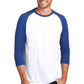 District  Perfect Tri 3/4-Sleeve Raglan. DM136