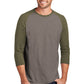 District  Perfect Tri 3/4-Sleeve Raglan. DM136