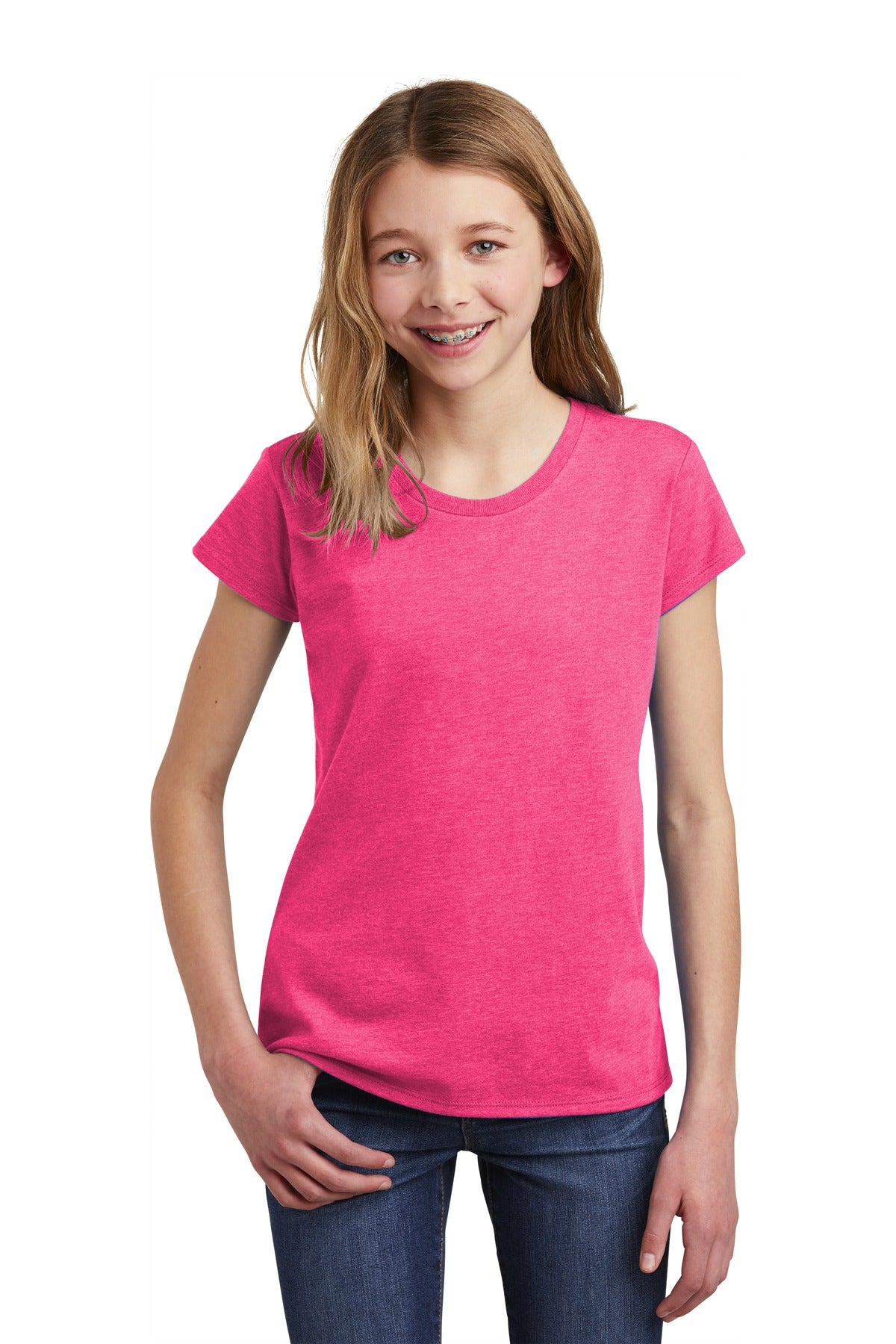 District  Girls Very Important Tee  .DT6001YG