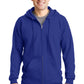 Hanes Ultimate Cotton - Full-Zip Hooded Sweatshirt.  F283