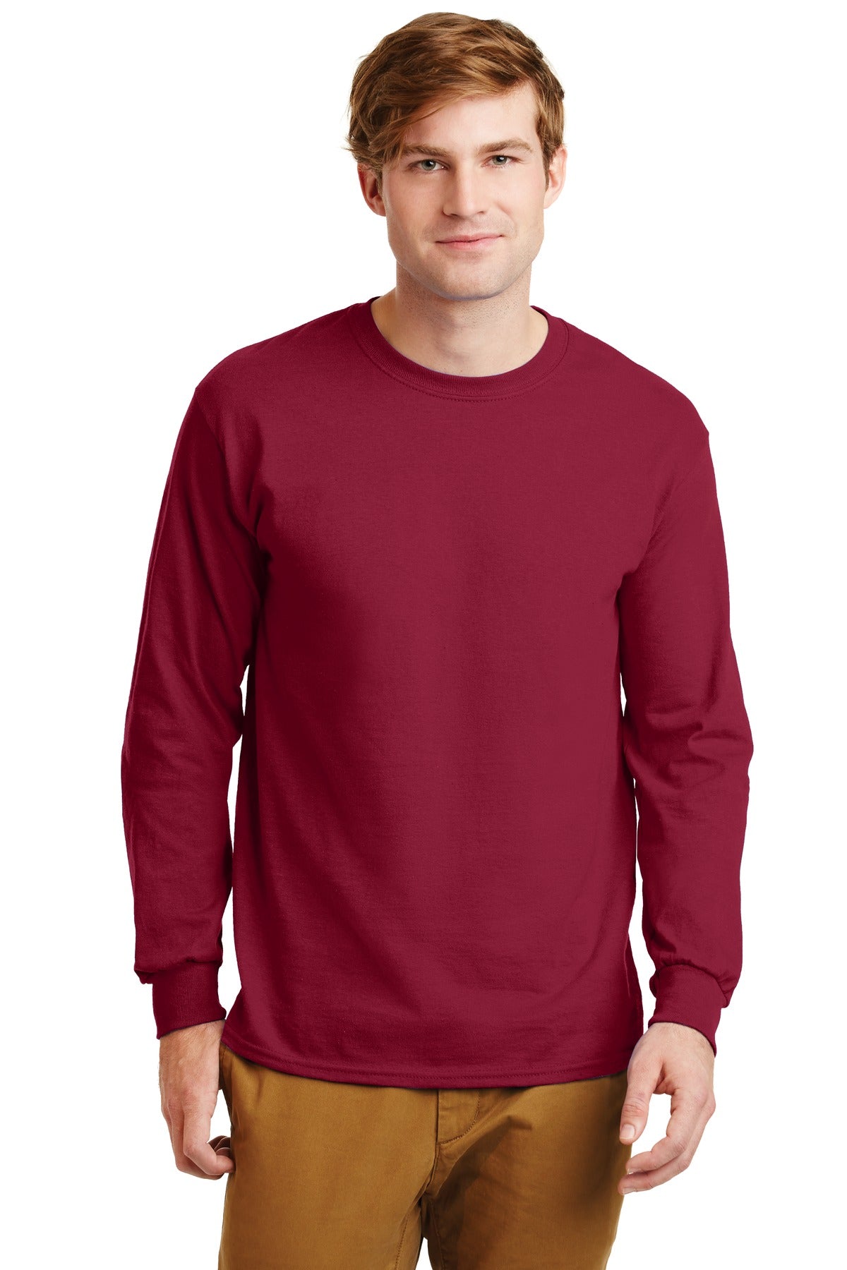 Gildan - 100% US Cotton Long Sleeve T-Shirt.  G2400