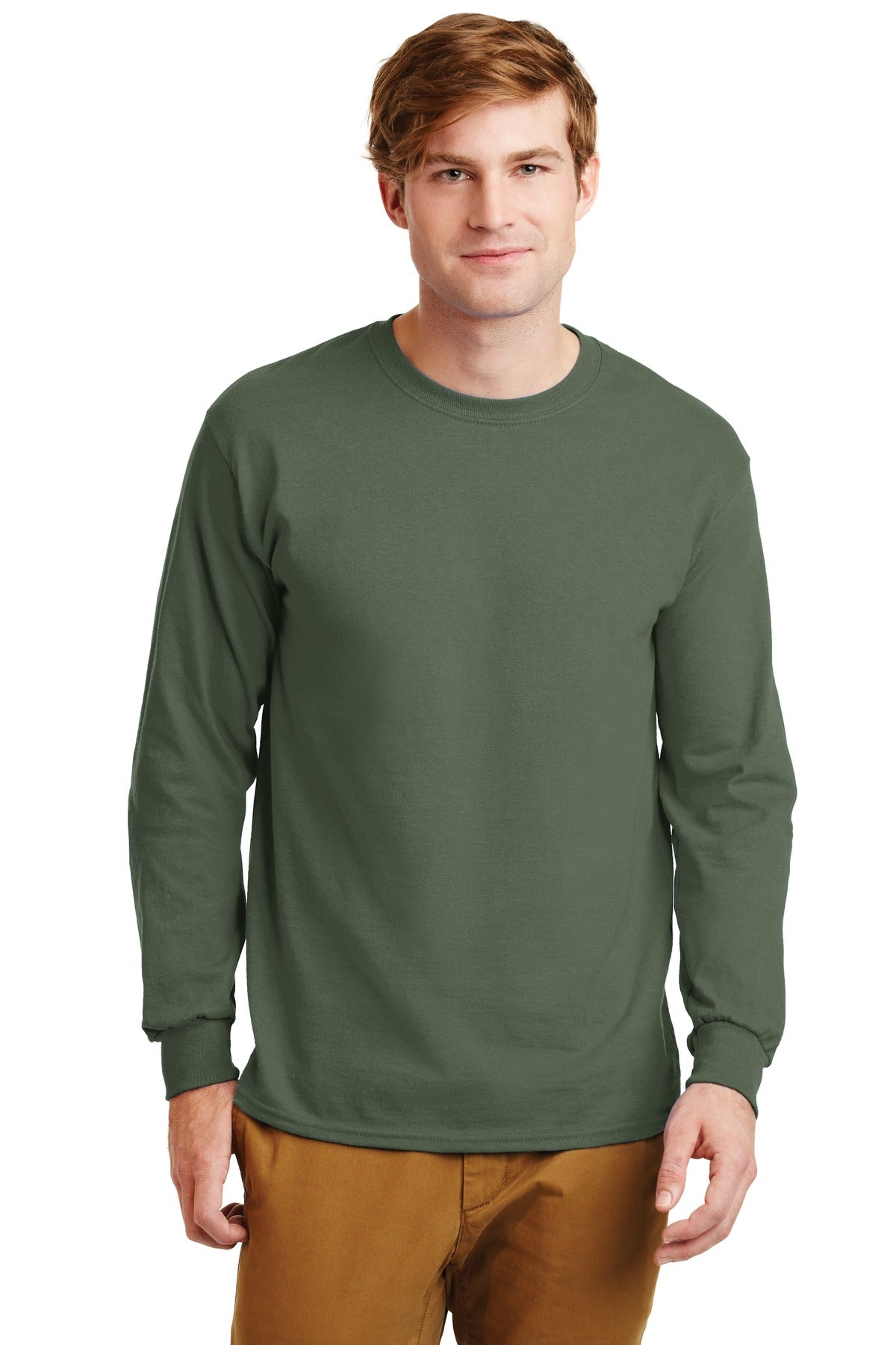 Gildan - 100% US Cotton Long Sleeve T-Shirt.  G2400