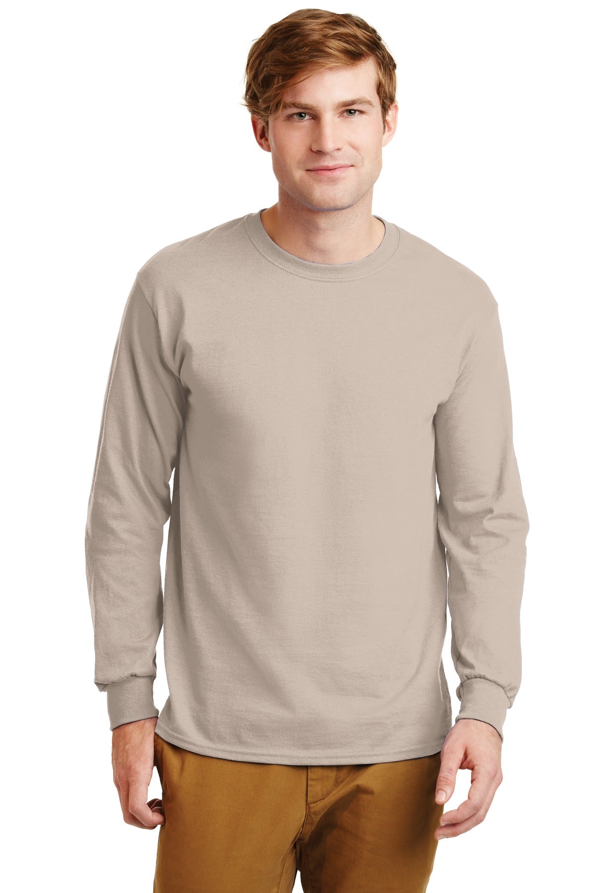 Gildan - 100% US Cotton Long Sleeve T-Shirt.  G2400