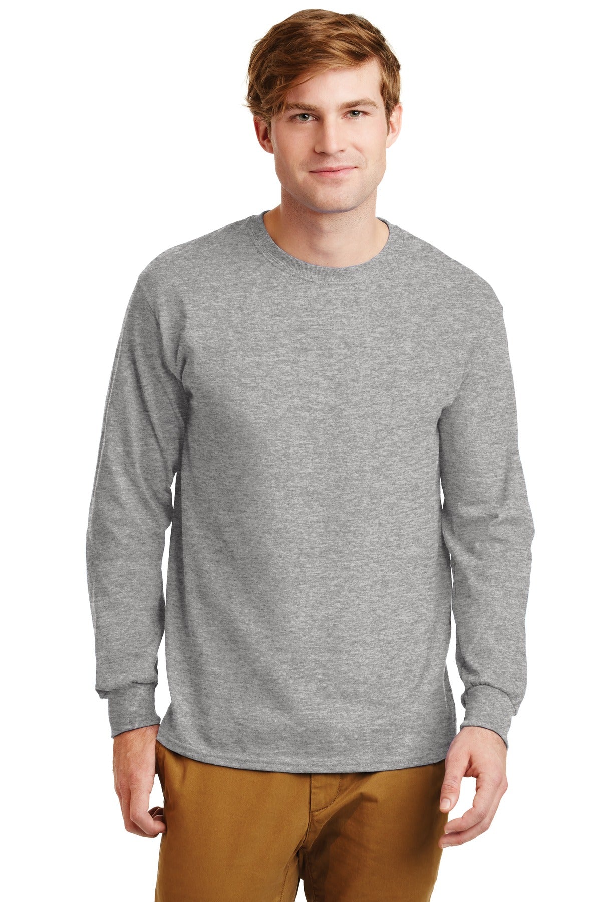 Gildan - 100% US Cotton Long Sleeve T-Shirt.  G2400