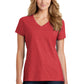 Port & Company  Ladies Fan Favorite  Blend V-Neck Tee. LPC455V