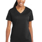 Sport-Tek Ladies PosiCharge RacerMesh V-Neck Tee. LST340