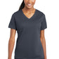 Sport-Tek Ladies PosiCharge RacerMesh V-Neck Tee. LST340