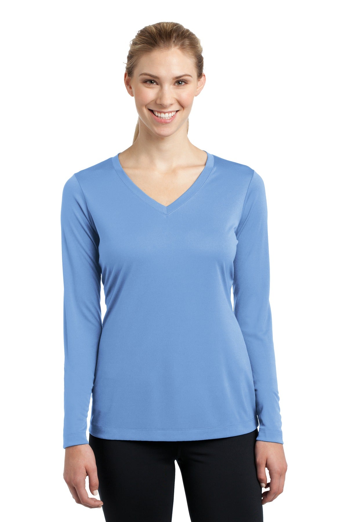 Sport-Tek Long Sleeve PosiCharge Competitor V-Neck LST353LS
