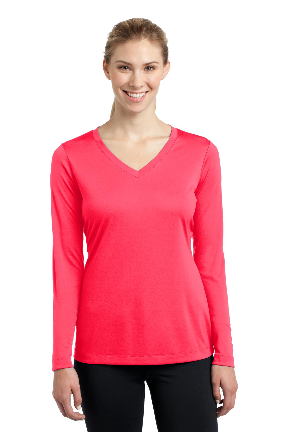 Sport-Tek Long Sleeve PosiCharge Competitor V-Neck LST353LS