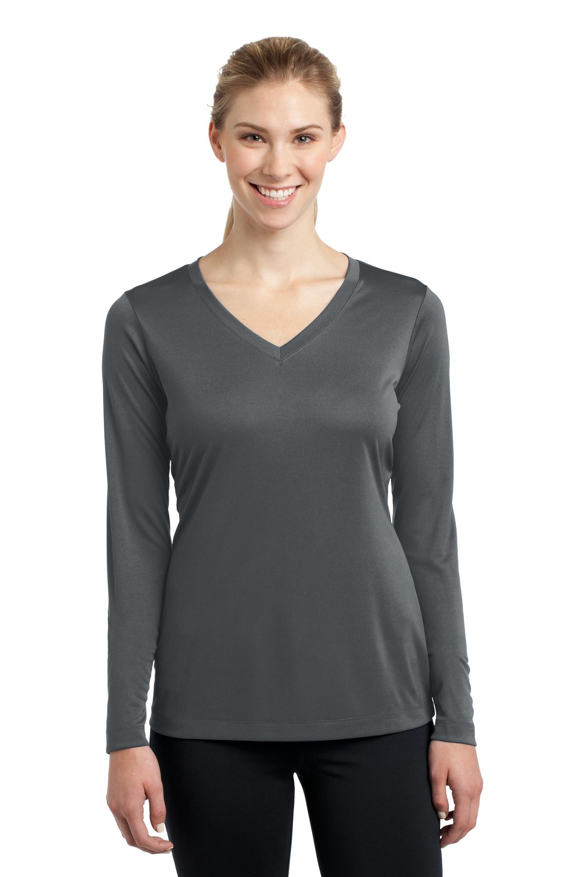 Sport-Tek Long Sleeve PosiCharge Competitor V-Neck LST353LS