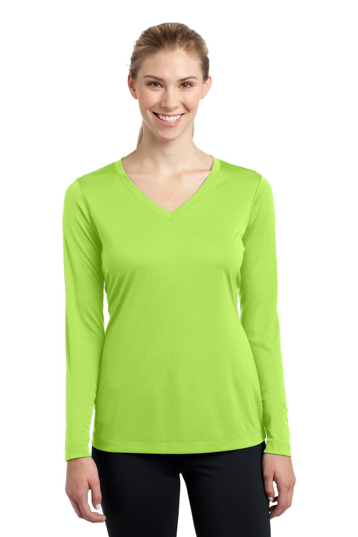 Sport-Tek Long Sleeve PosiCharge Competitor V-Neck LST353LS