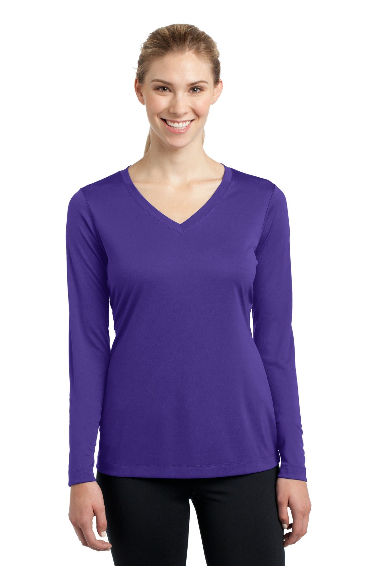 Sport-Tek Long Sleeve PosiCharge Competitor V-Neck LST353LS