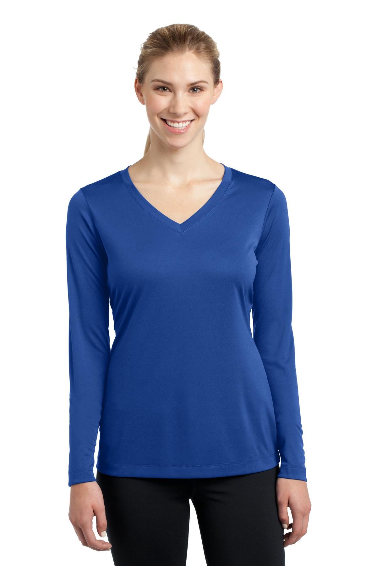 Sport-Tek Long Sleeve PosiCharge Competitor V-Neck LST353LS