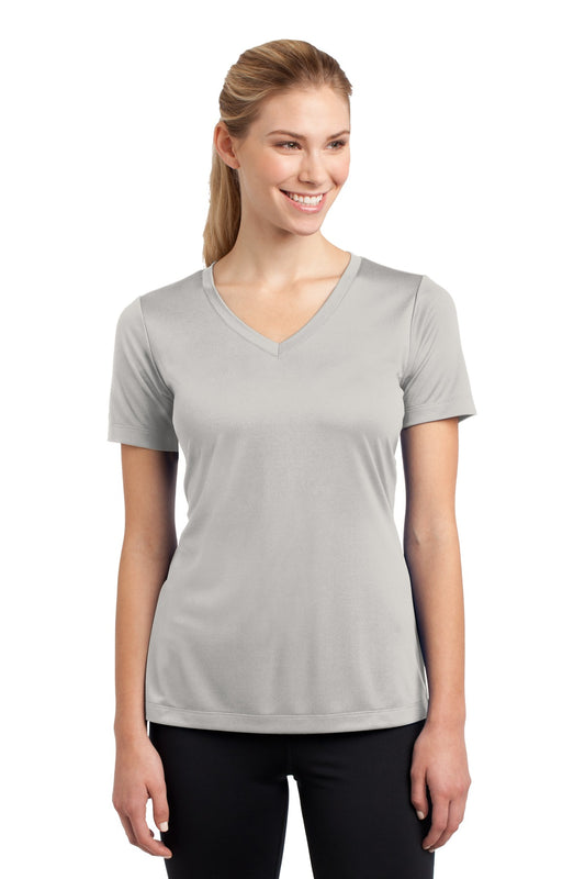 Sport-Tek Ladies PosiCharge Competitor V-Neck Tee. LST353