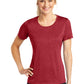 Sport-Tek Ladies Heather Contender Scoop Neck Tee. LST360