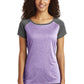 Sport-Tek  Ladies Heather-On-Heather Contender  Scoop Neck Tee. LST362
