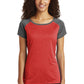 Sport-Tek  Ladies Heather-On-Heather Contender  Scoop Neck Tee. LST362