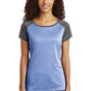 Sport-Tek  Ladies Heather-On-Heather Contender  Scoop Neck Tee. LST362