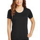 Sport-Tek Ladies PosiCharge Electric Heather Sporty Tee. LST390