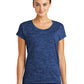 Sport-Tek Ladies PosiCharge Electric Heather Sporty Tee. LST390