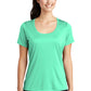 Sport-Tek  Ladies Posi-UV Pro Scoop Neck Tee. LST420