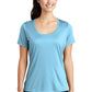Sport-Tek  Ladies Posi-UV Pro Scoop Neck Tee. LST420