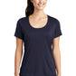 Sport-Tek  Ladies Posi-UV Pro Scoop Neck Tee. LST420