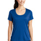Sport-Tek  Ladies Posi-UV Pro Scoop Neck Tee. LST420