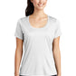 Sport-Tek  Ladies Posi-UV Pro Scoop Neck Tee. LST420