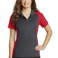 Sport-Tek Ladies Colorblock Micropique Sport-Wick Polo. LST652