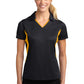 Sport-Tek Ladies Side Blocked Micropique Sport-Wick Polo. LST655