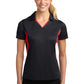 Sport-Tek Ladies Side Blocked Micropique Sport-Wick Polo. LST655
