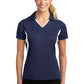 Sport-Tek Ladies Side Blocked Micropique Sport-Wick Polo. LST655
