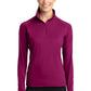 Sport-Tek Ladies Sport-Wick Stretch 1/2-Zip Pullover. LST850
