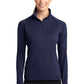 Sport-Tek Ladies Sport-Wick Stretch 1/2-Zip Pullover. LST850